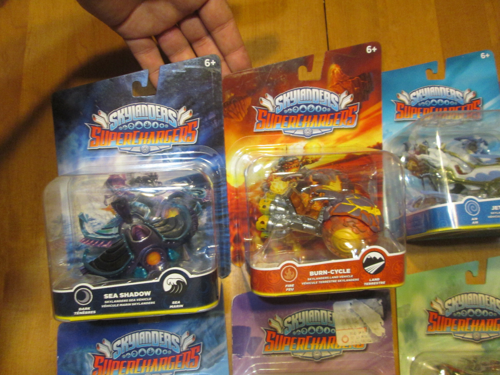 Skylanders SuperChargers LOT 8 BUZZ WING, JET STREAM, SEA SHADOW, SKY SLICER +++