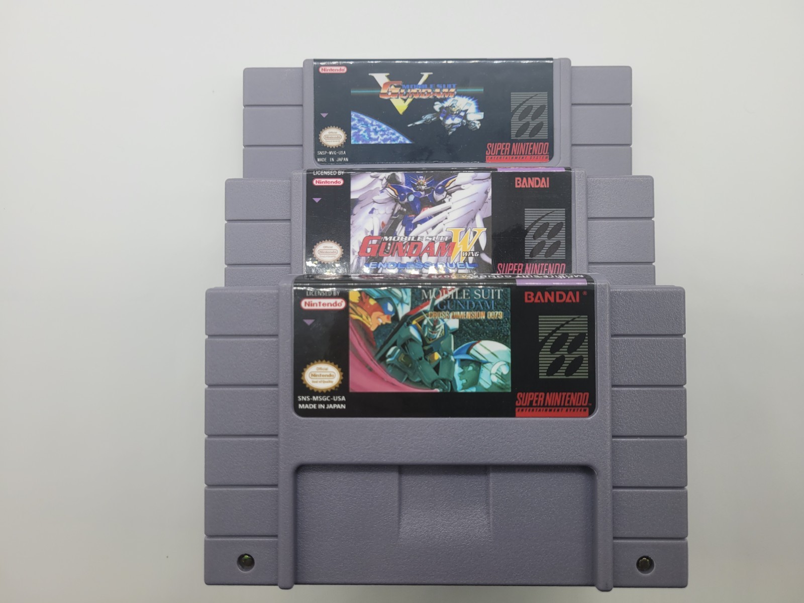 Super SNES Gundam Wing Endless Dual/Mobile Suit Gundam V/0079