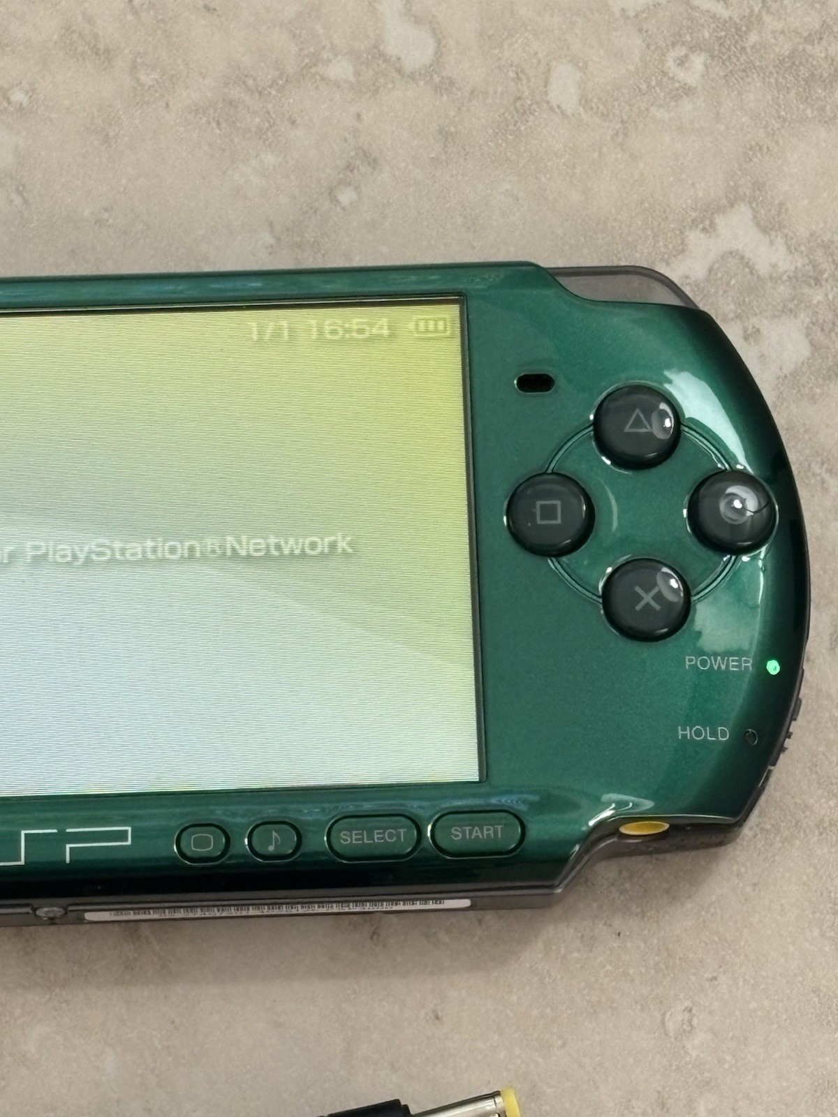 Spirit Green Sony PSP 3000 System w Charger, Battery, Bundle USA Seller