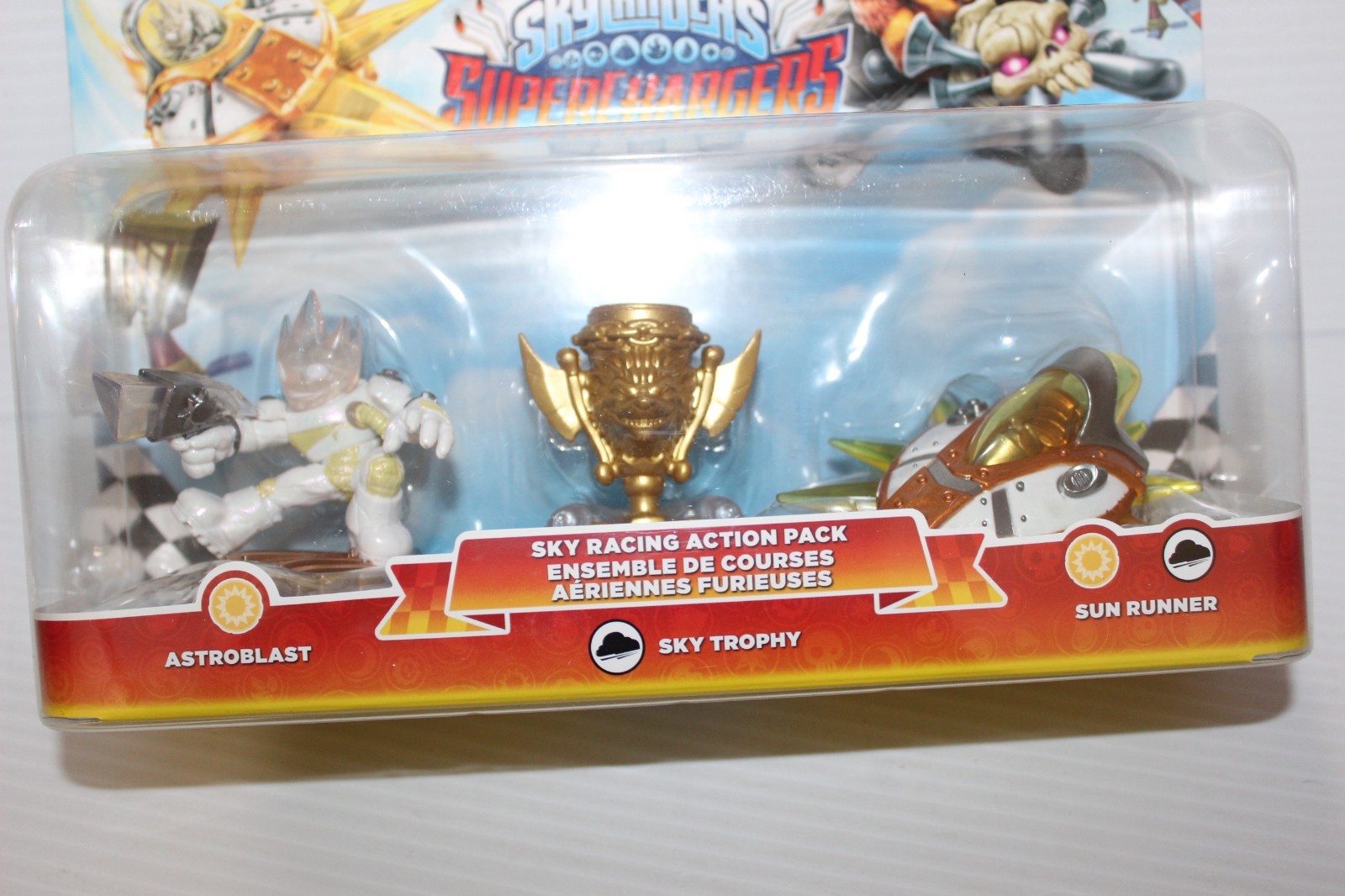 Skylanders Astroblast Superchargers Sky Racing White Game 3-Pack Set Pack
