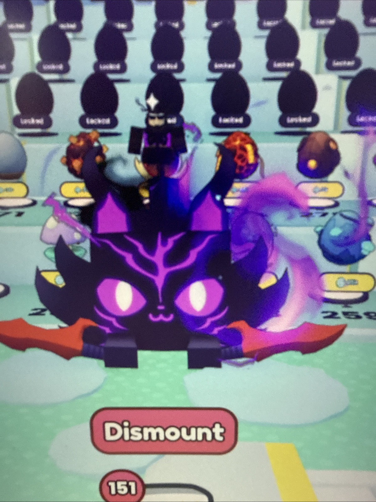 🟣PET SIMULATOR 99⚫️ TITANIC Anime Cat In-Game Pet FAST SAME DAY DELIVERY
