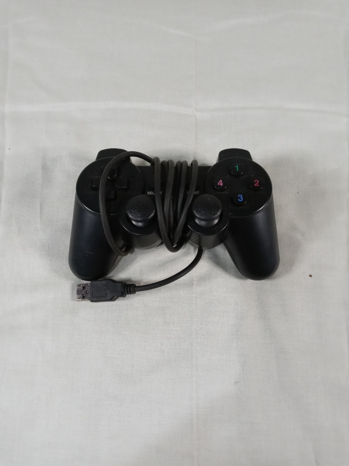 USB Wired Vibration Joystick Controller for Laptop, Desktop, Computer Good Cond