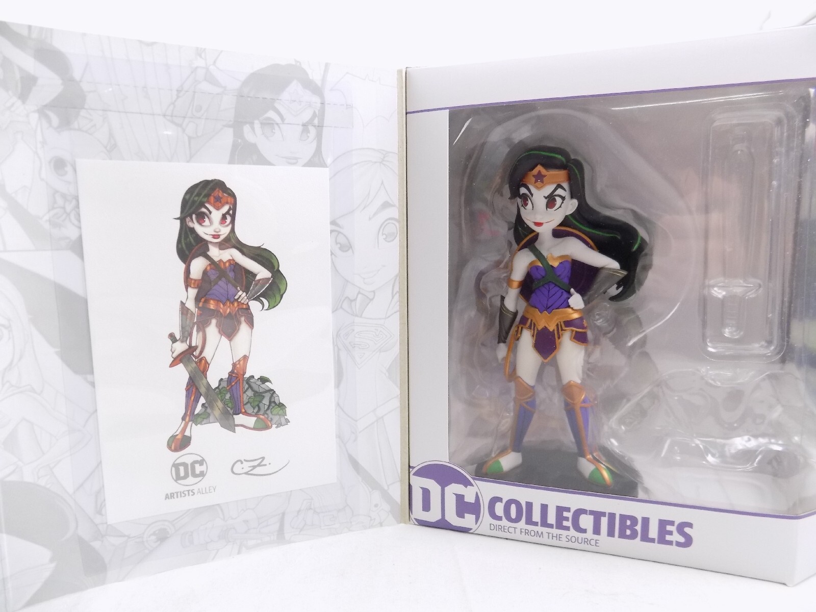 Like New DC Collectibles Wonder Woman Joker Variant Figure
