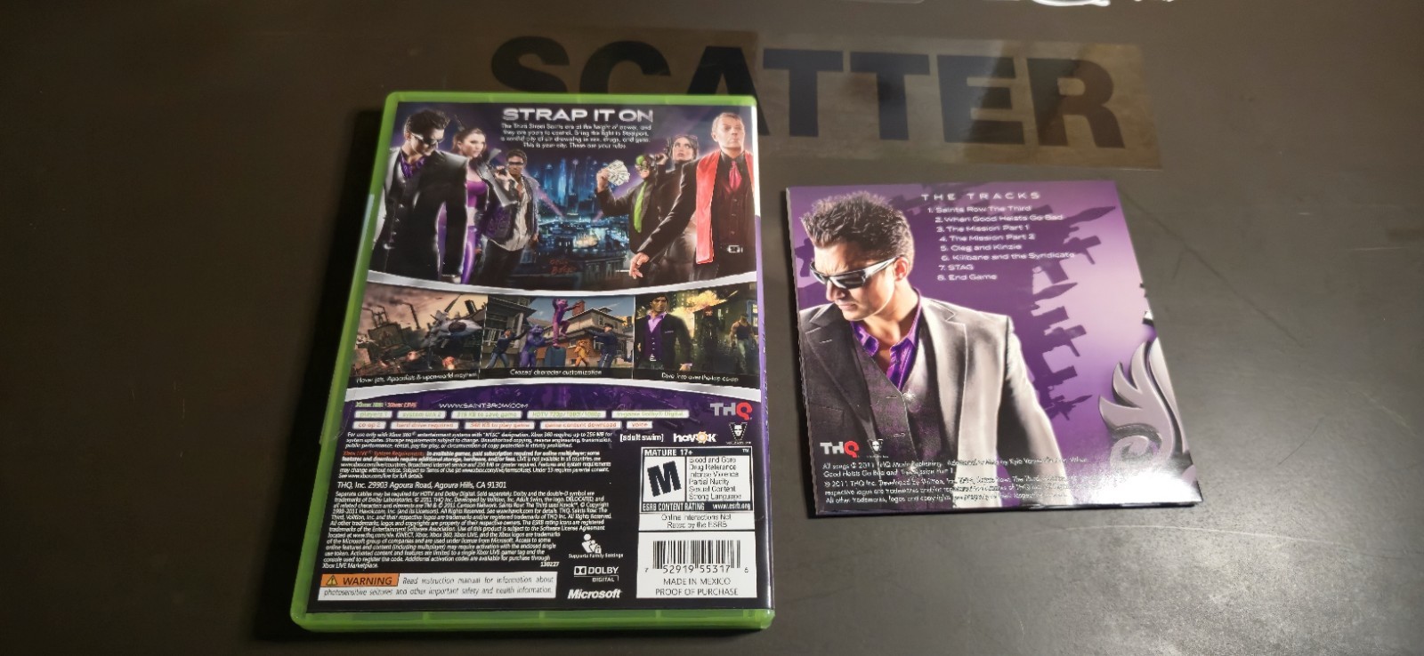 THQ Saints Row: The Third Platinum Pack (Xbox 360) M NTSC-U/C 2011
