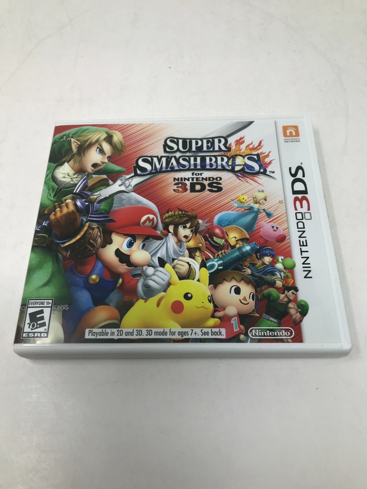 Case and Manual Only NO GAME Super Smash Bros For Nintendo 3DS Authentic