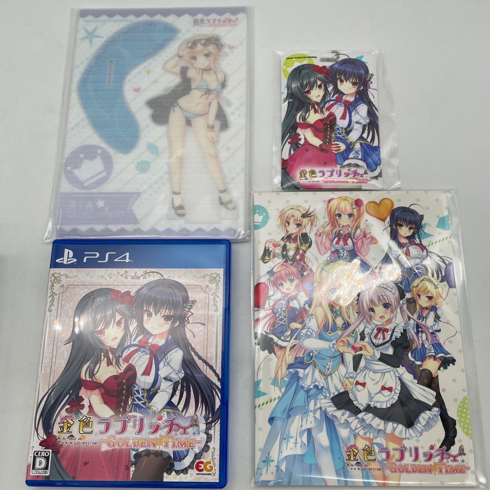 PS4 Kin-iro Golden Loveriche Golden Time Limited Edition Sony Entergram Japan