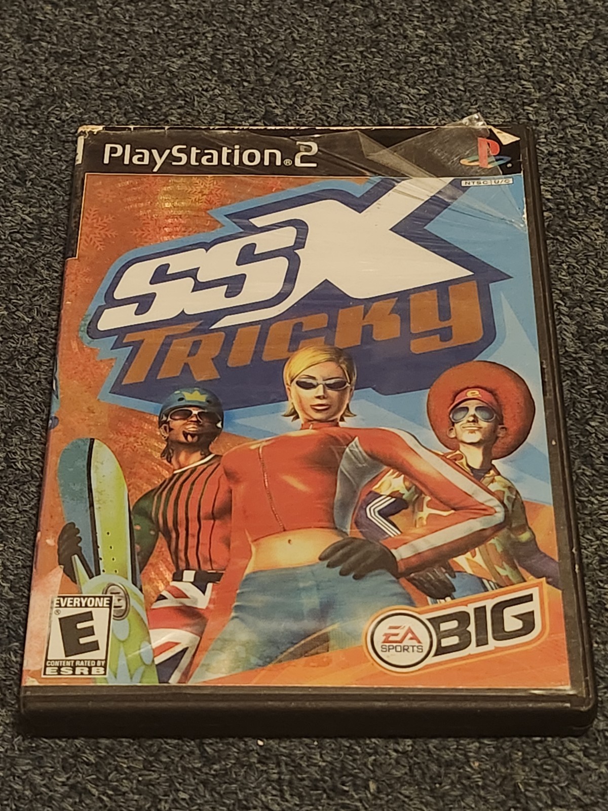 EA SPORTS BIG SSX Tricky Sony PlayStation 2 PS2 Snowboarding E 2001 NTSC-U/C