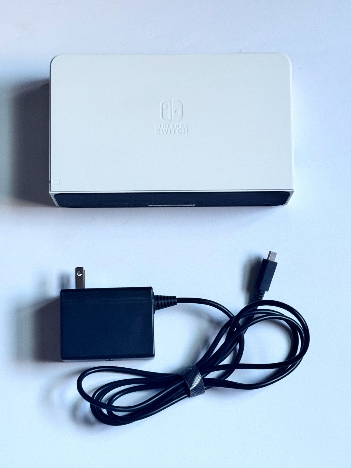 🔥 Nintendo Switch Console Screen TV White Dock Station with AC Adapter HAC-007