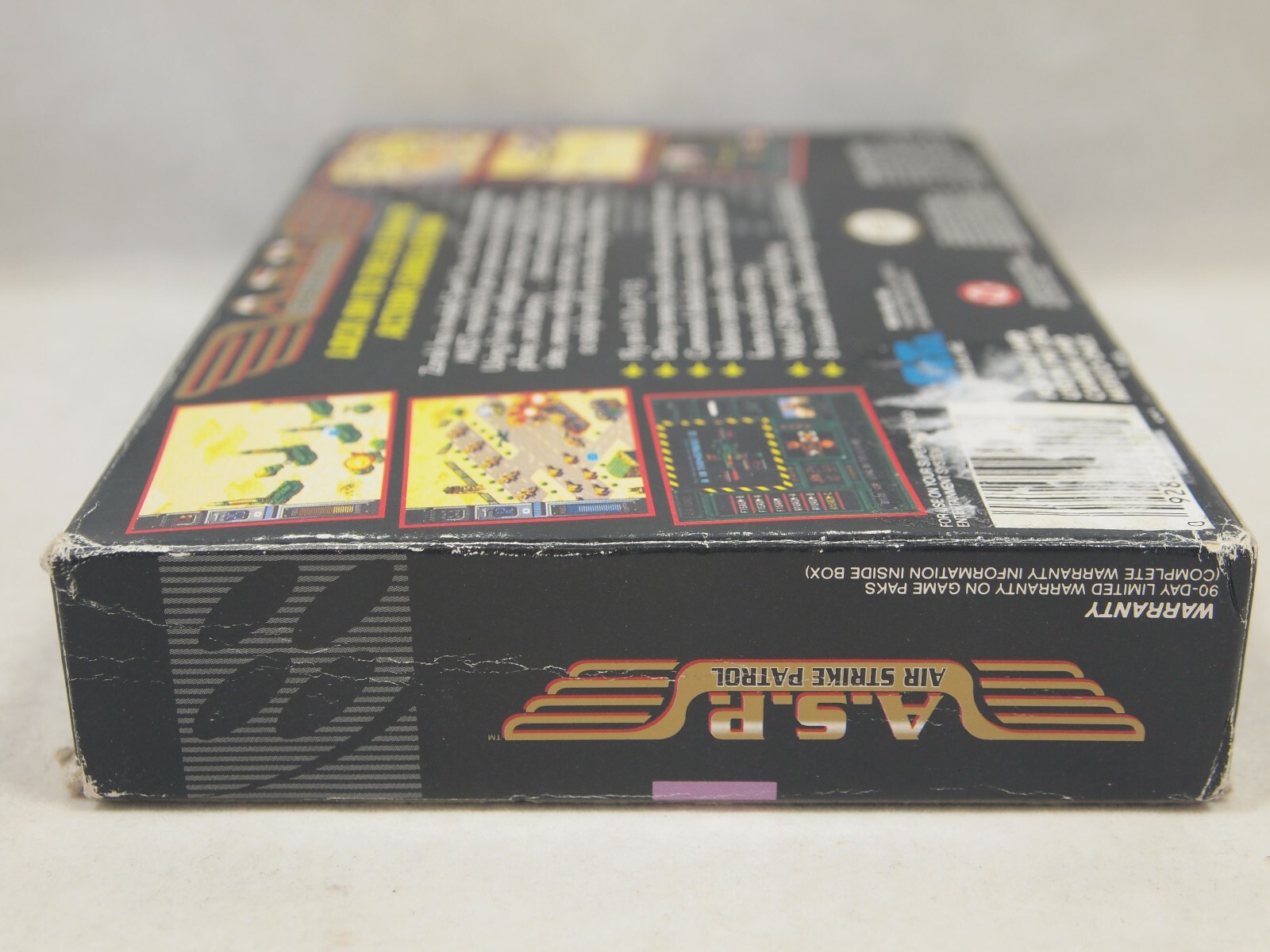 A.S.P. Air Strike Patrol (Super Nintendo | SNES) Authentic BOX ONLY