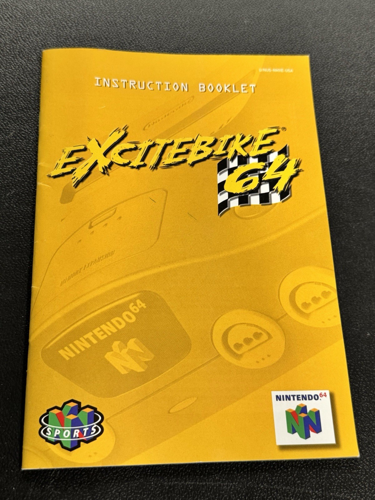 N64 Excitebike – Nintendo 64 – Authentic Game, Manual + Clamshell Case NM Label!
