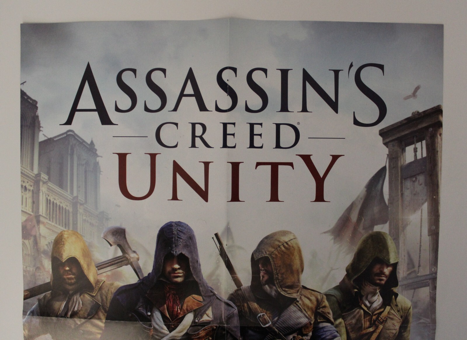 2014 ASSASSIN’S CREED UNITY Double-Sided Poster Spain 21″ x 15″ (53.5 x 38 cm.)
