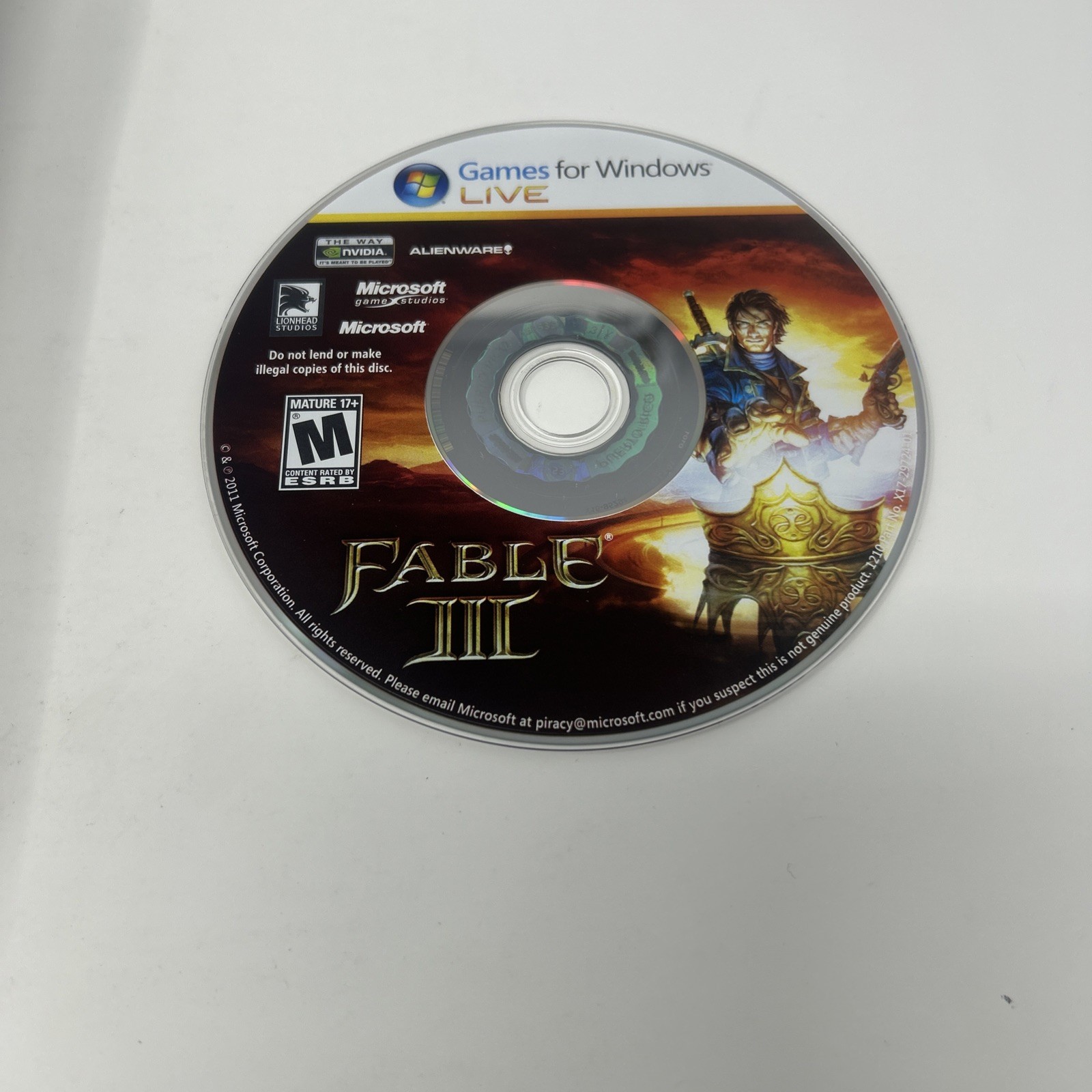 Fable III by Lionhead Studios (PC DVD) – Includes Registration Key