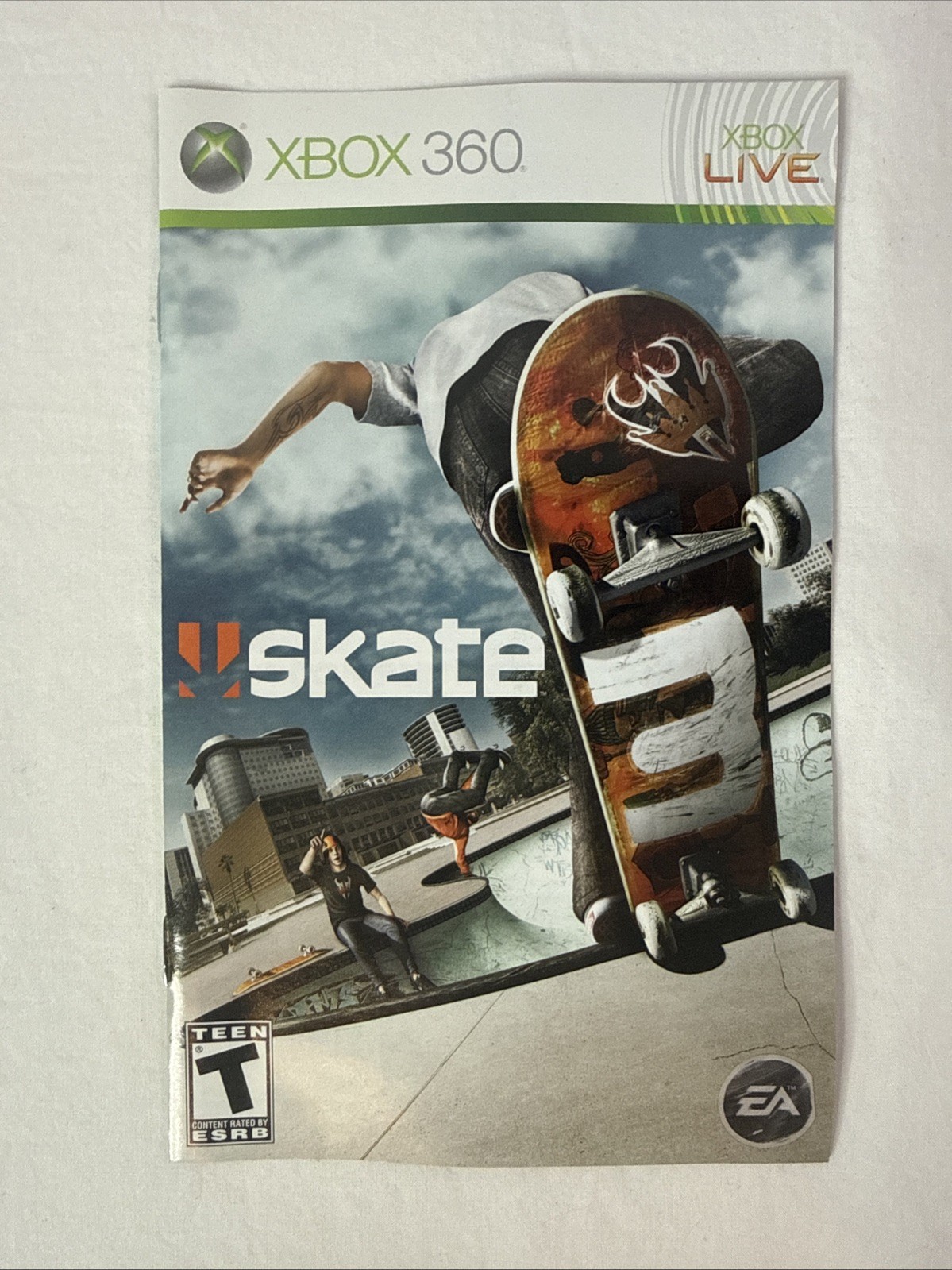 Skate 3 (Microsoft Xbox 360, 2010) CIB Complete – Tested