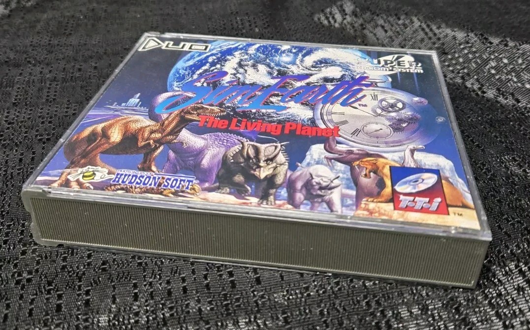 SimEarth: The Living Planet 1993 TurboGrafx CD Super CD TurboDuo