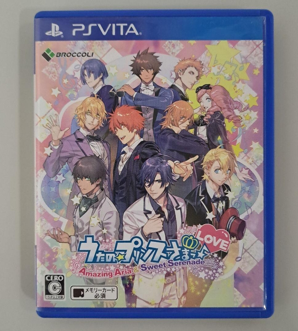 Lot 3 Uta No Prince Sama Music 3 Repeat Love Amazing Aria set PS VITA Japan Ver.