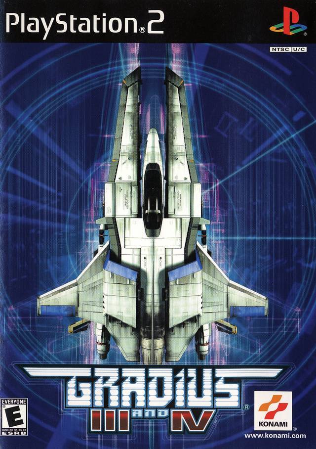 Gradius 3 and 4 PS2 Great Condition Fast Shipping