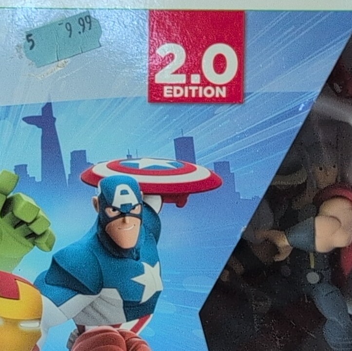 Disney Infinity 2.0 Edition Character Figure Pack Captain America & Hulk