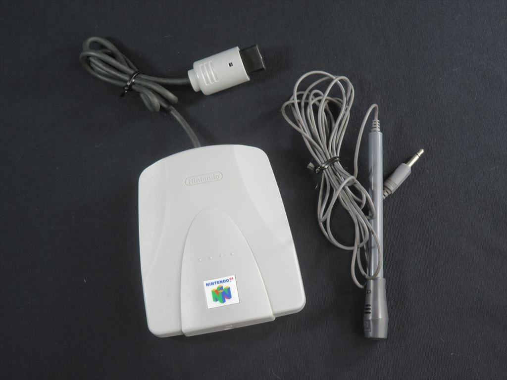 Densha de go 64 controller nintendo n64 Japan train game vrs microphone tested