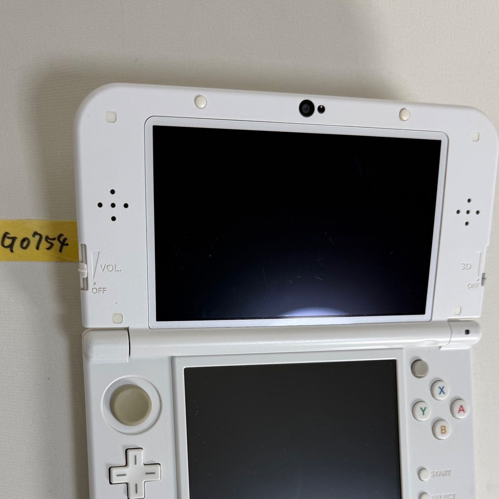 [ Dual IPS ] New Nintendo 3DS LL XL Pearl White Console Only No Stylus #54