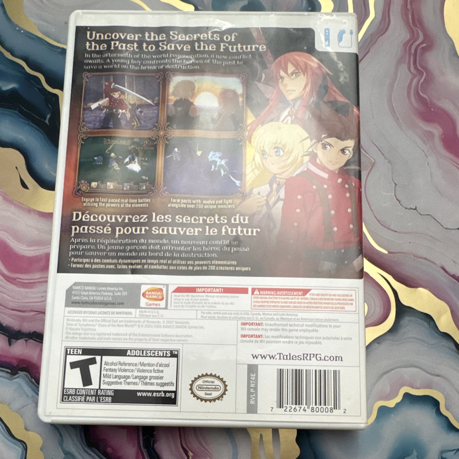 Bandai Namco Tales of Symphonia: Dawn of the New World Nintendo Wii T