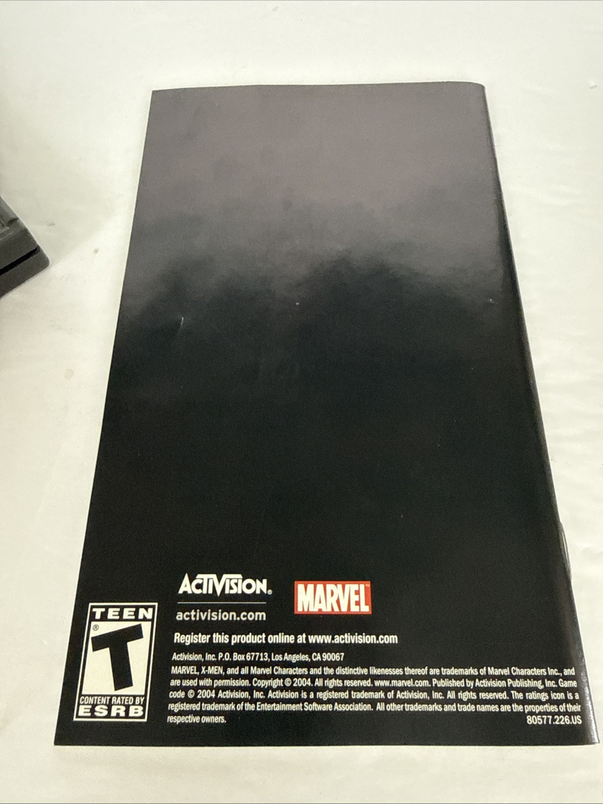 X-Men Legends (Nintendo GameCube, 2004) BOX & MANUAL Only