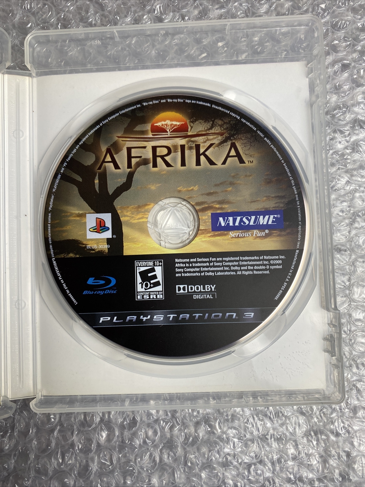 Afrika Africa PS3 Sony Playstation 3 USA ESRB NATSUME Complete CIB NTSCU English