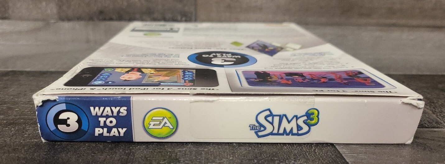 The Sims 3: 3 Ways to Play – Xbox 360, App Store, Windows BRAND NEW SEALED