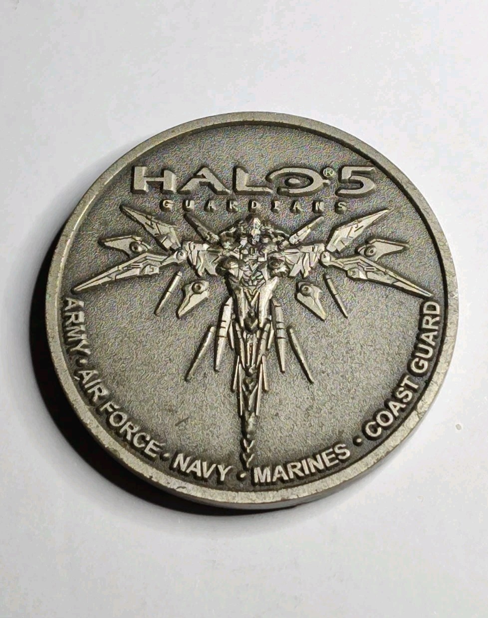 Halo 5 Challenge Coin Limited – 2 3 Infinite 4 5 Reach Wars Master Chief Helmet