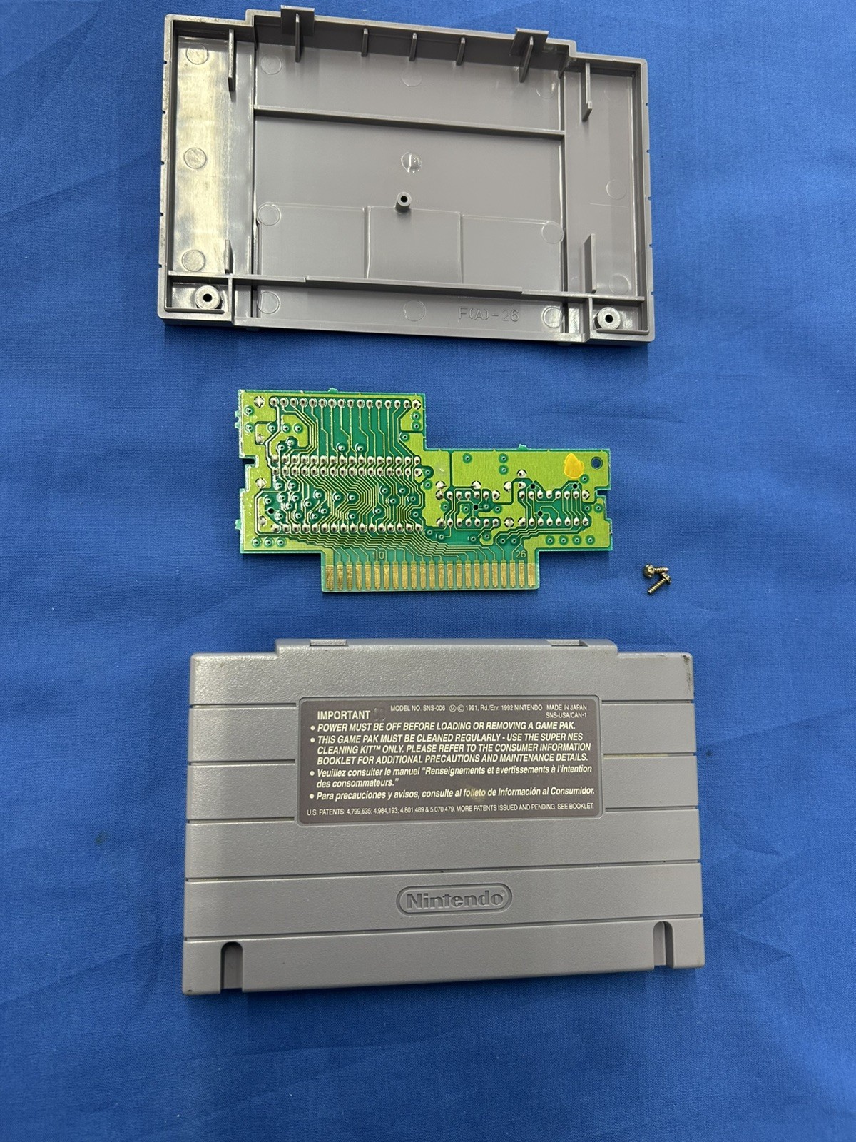 Operation Thunderbolt (Super Nintendo Entertainment System, 1994) SNES Cartridge