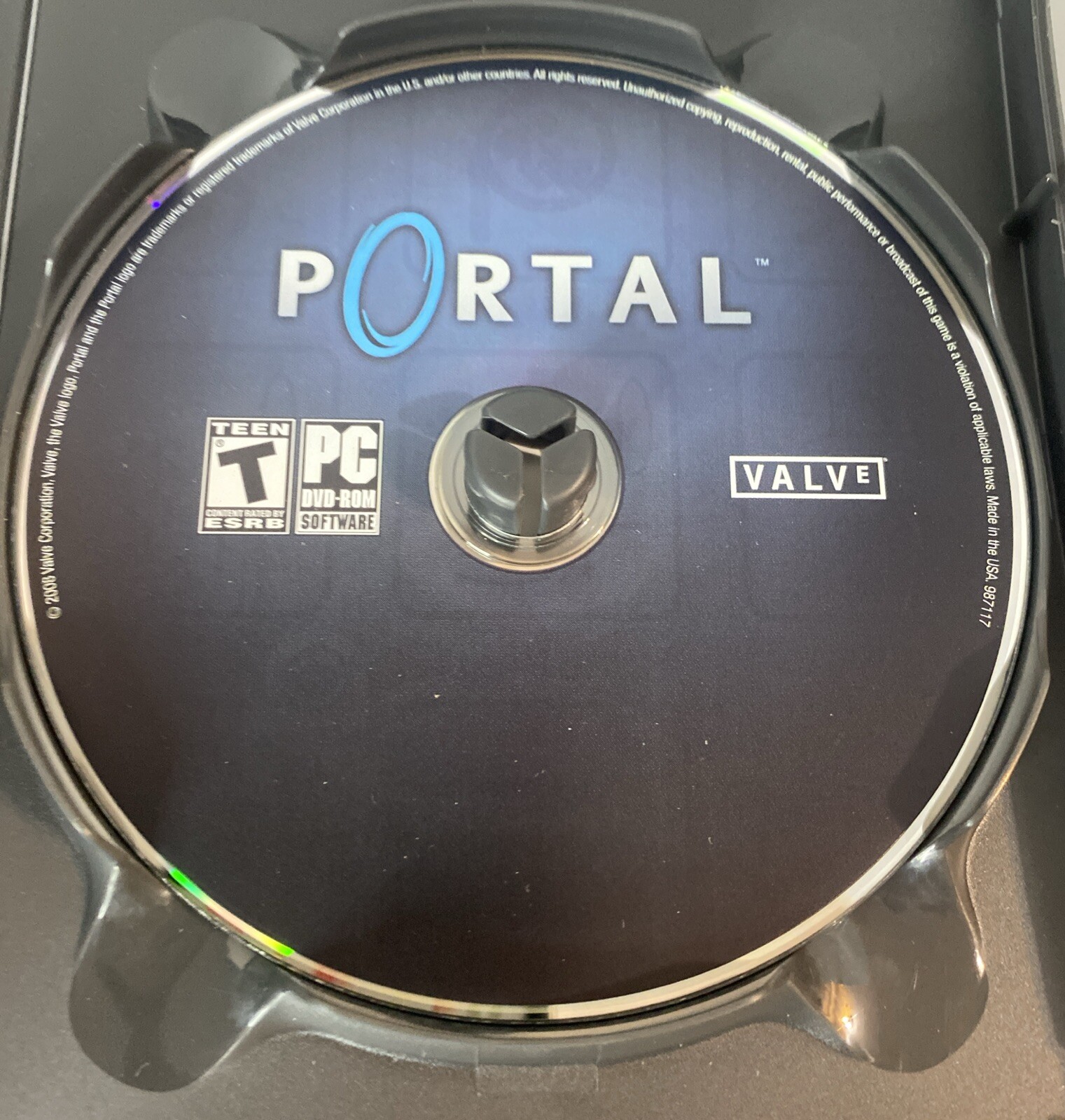 Portal PC DVD-ROM Game Valve Complete w/ Case Manual Tested FAST SHIP