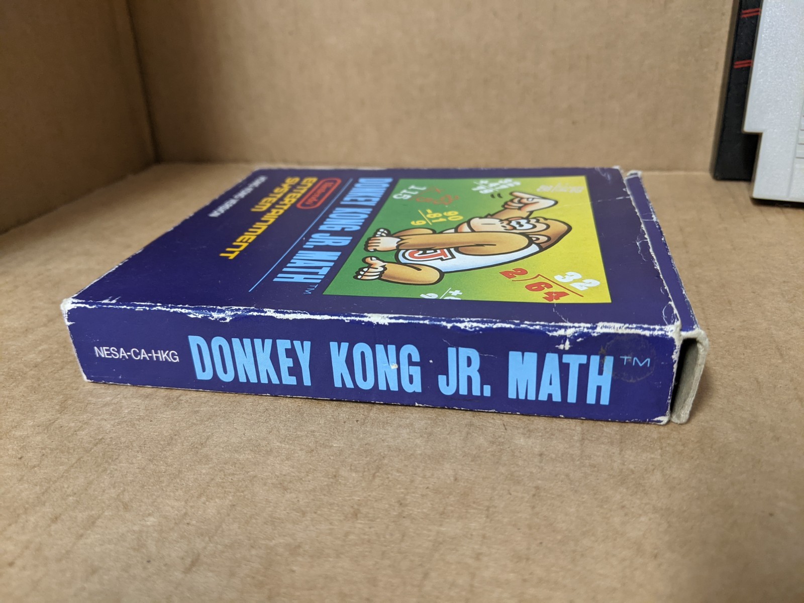 Donkey Kong Jr. Math Hong Kong Version for Nintendo NES