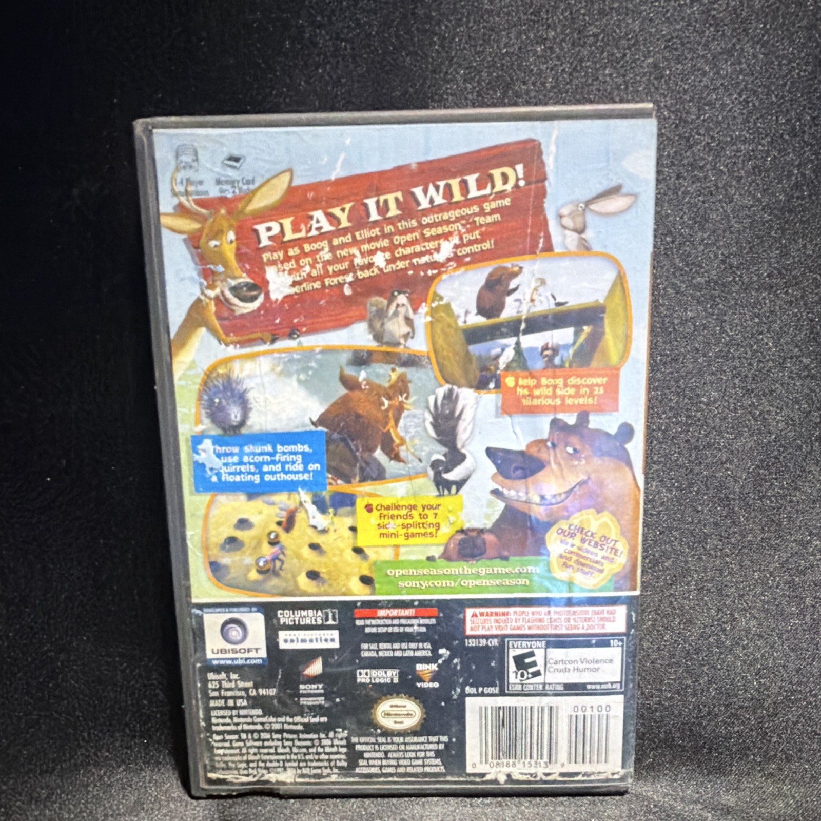 Ubisoft Open Season Nintendo GameCube GameCube NTSC-U/C E10+ (Everyone 10+)