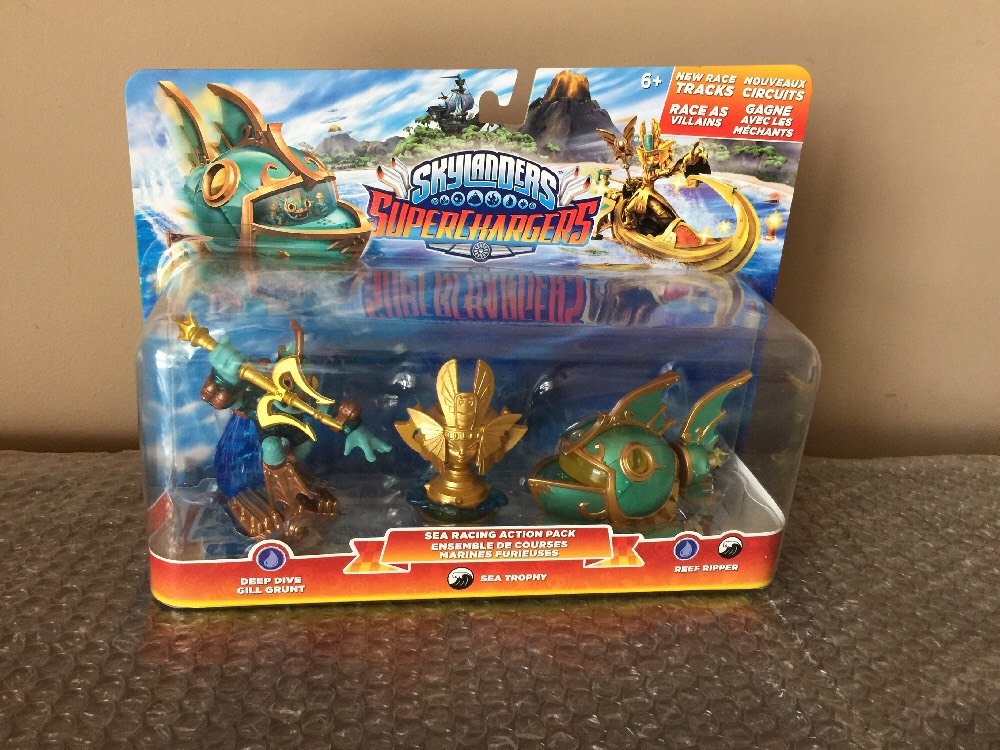 Skylanders SuperChargers: Racing Sea Pack Racing Sea Pack Sea Trophy Fast Ship!!