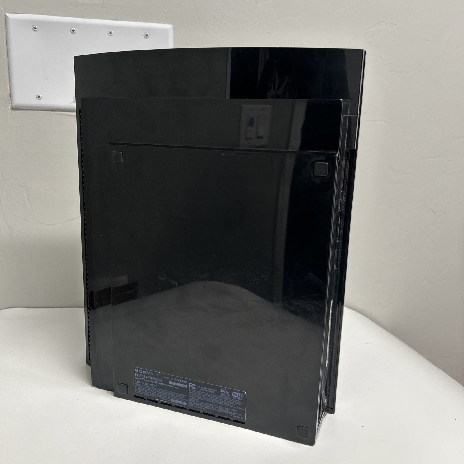 Sony Playstation 3 PS3 Fat CECHH01 80GB Console Only – Tested Works!