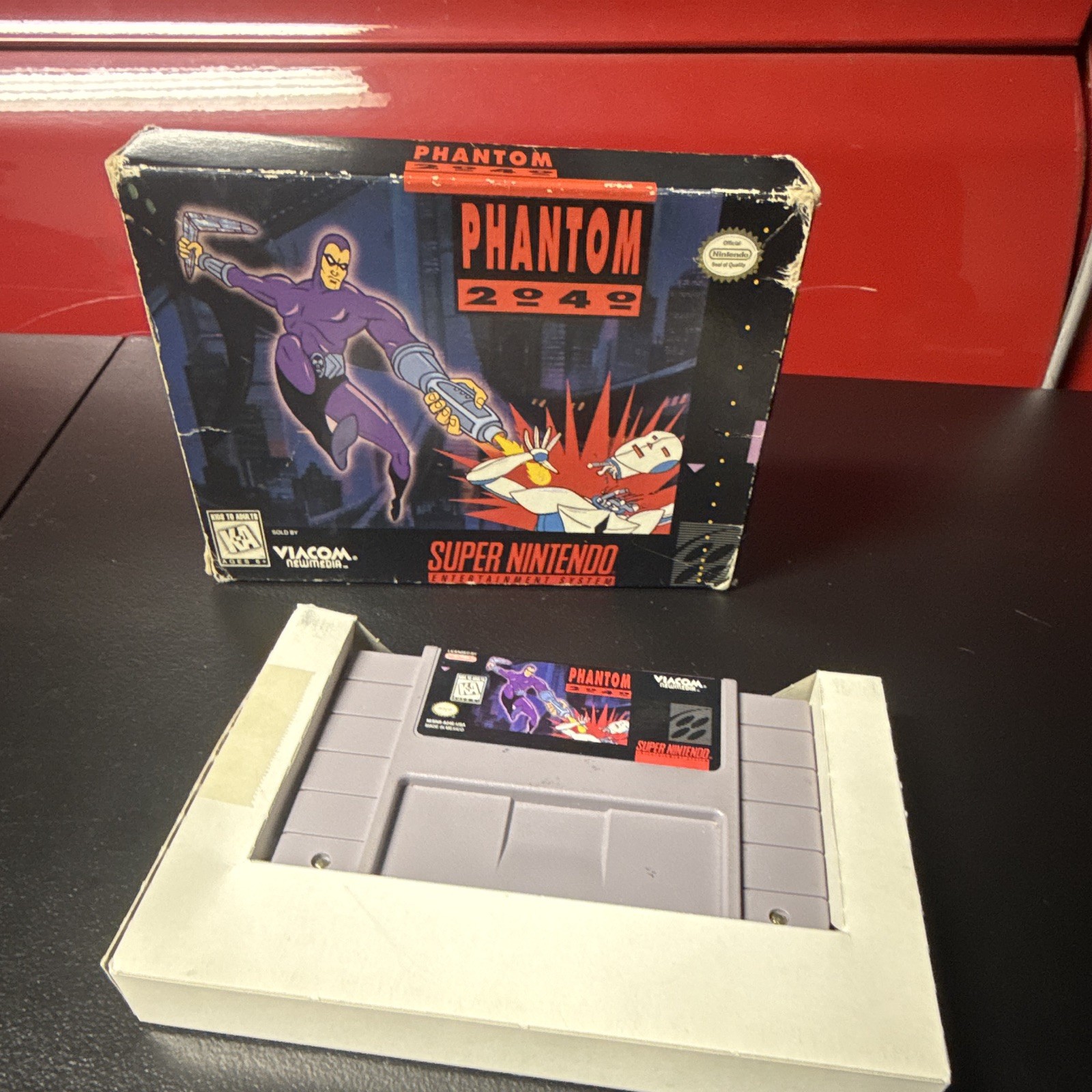 Phantom 2040 Nintendo SNES NTSC-U/C (Box Included) (NO MANUAL)
