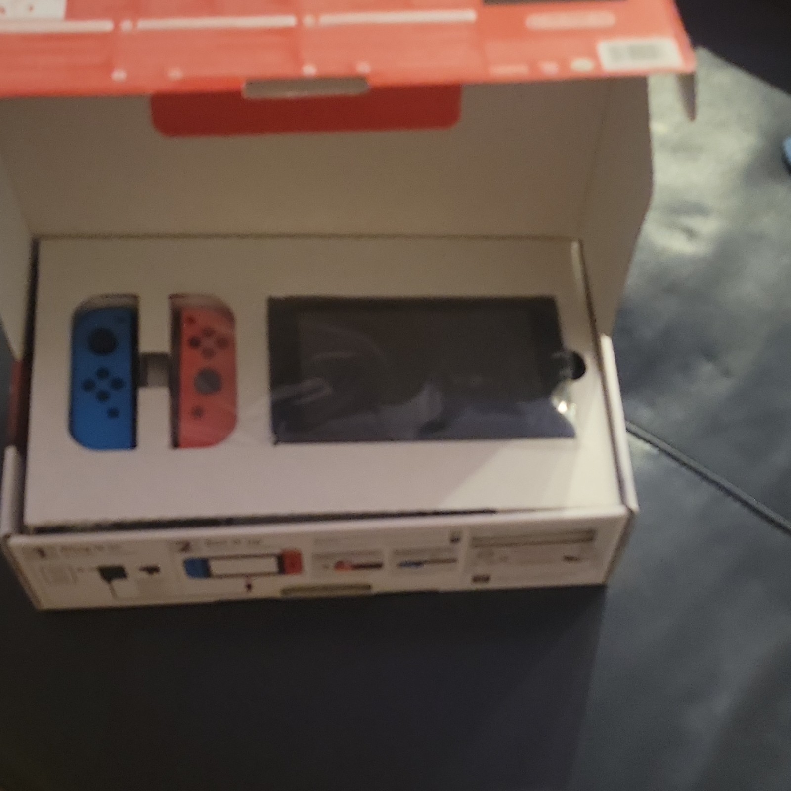 Nintendo Switch Console w/ Neon Blue/Neon Red Joy-Con, HDMI Connectivity