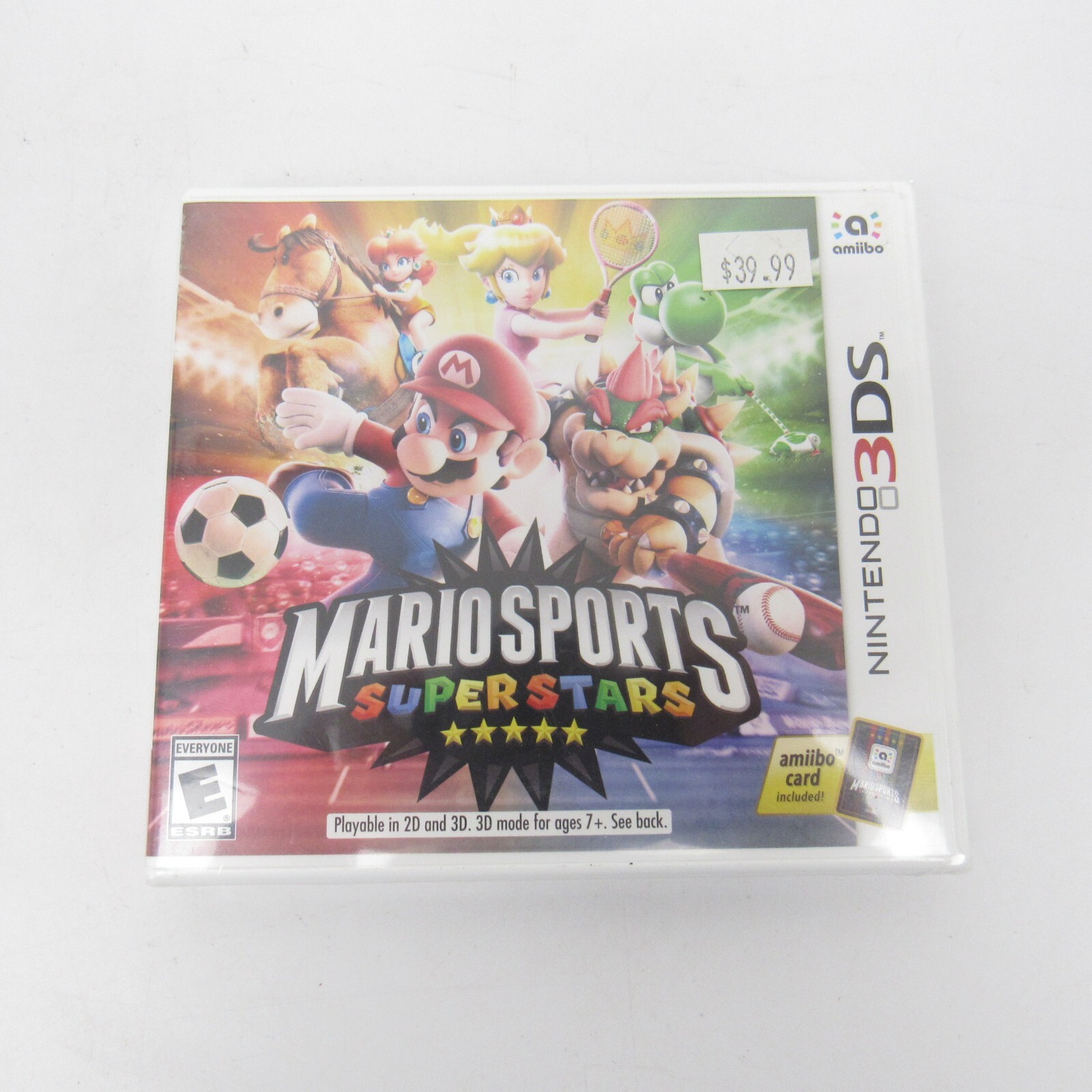 Mario Sports Superstars Nintendo 3DS Video Game With Amiibo Card – New Sealed