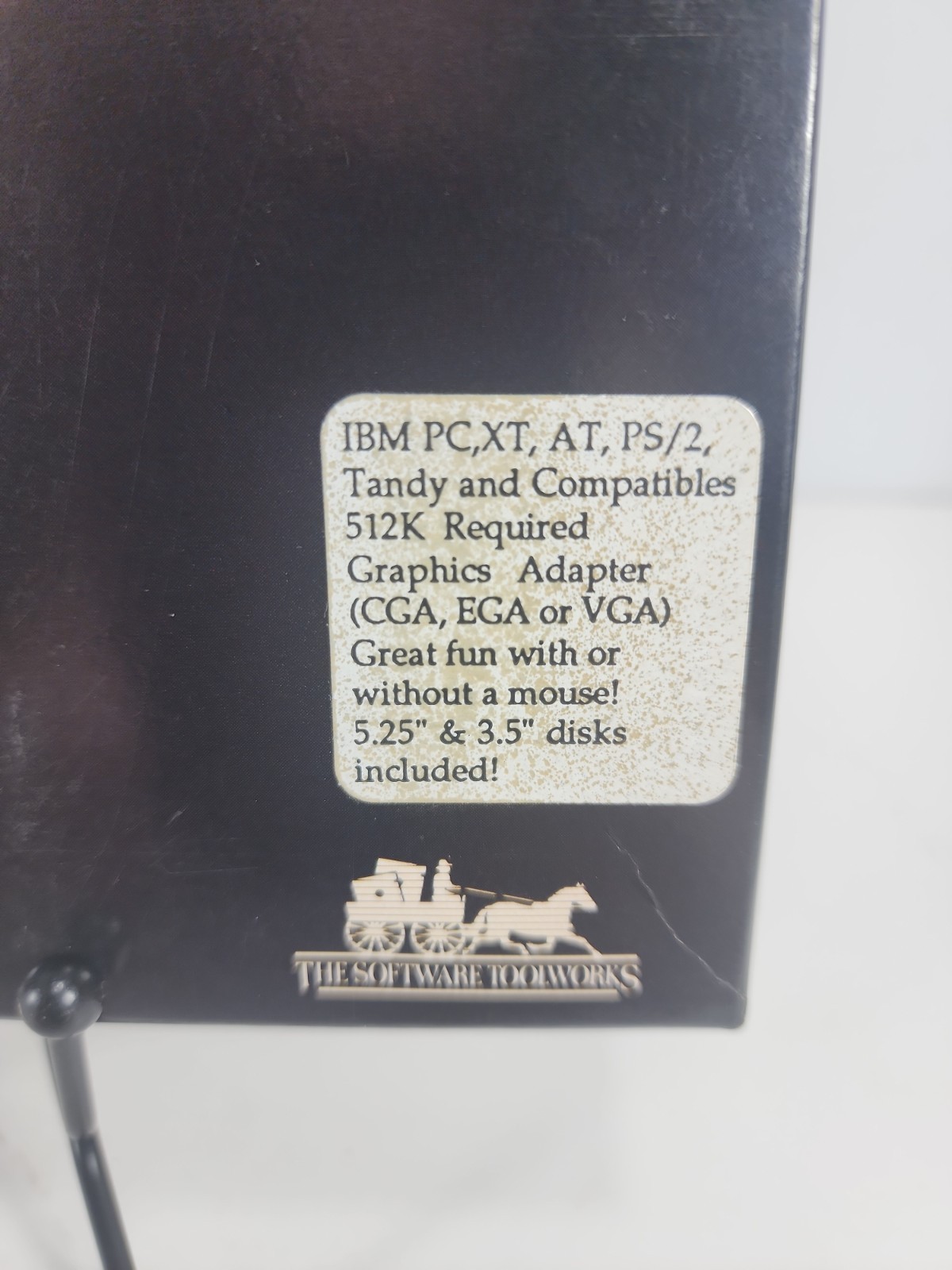 Life & Death You Are The Surgeon 1988 Big Box IBM PC Tandy Computer Untested VG+