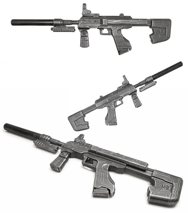 34.5” Helldivers 2 x Halo: ODST – M7S SMG Replica foam Gun Cosplay Costume Prop