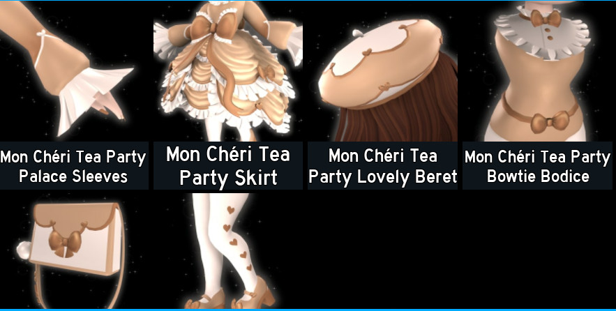 Royale High Sets! Mon Cheri, December’s Dream, and Goddess of Triumph 💕