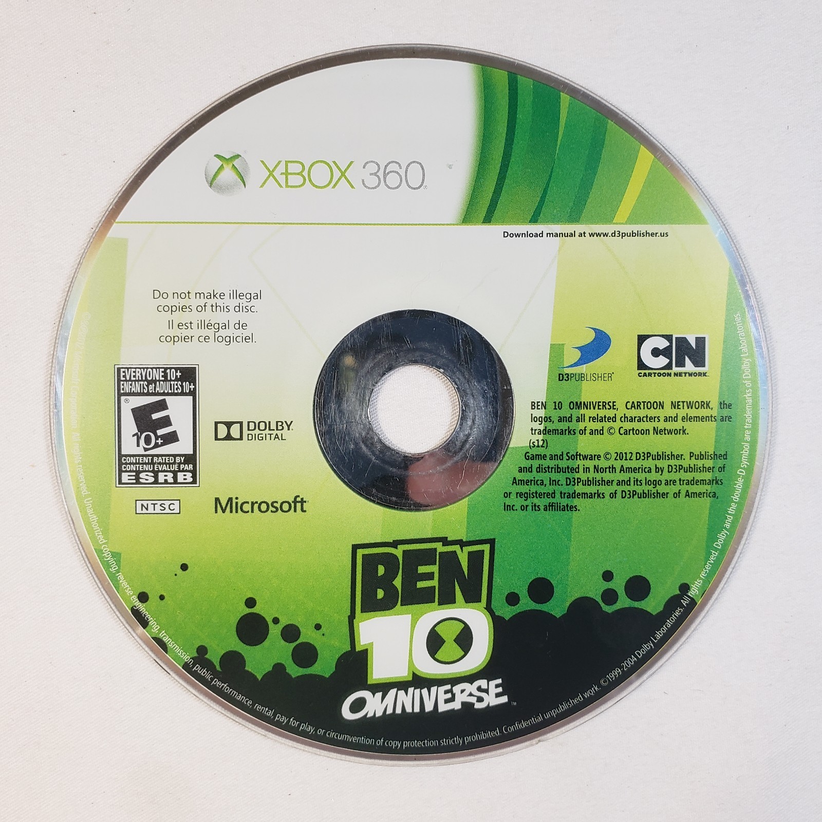 Ben 10: Omniverse (Microsoft Xbox 360, 2012) – Tested Working