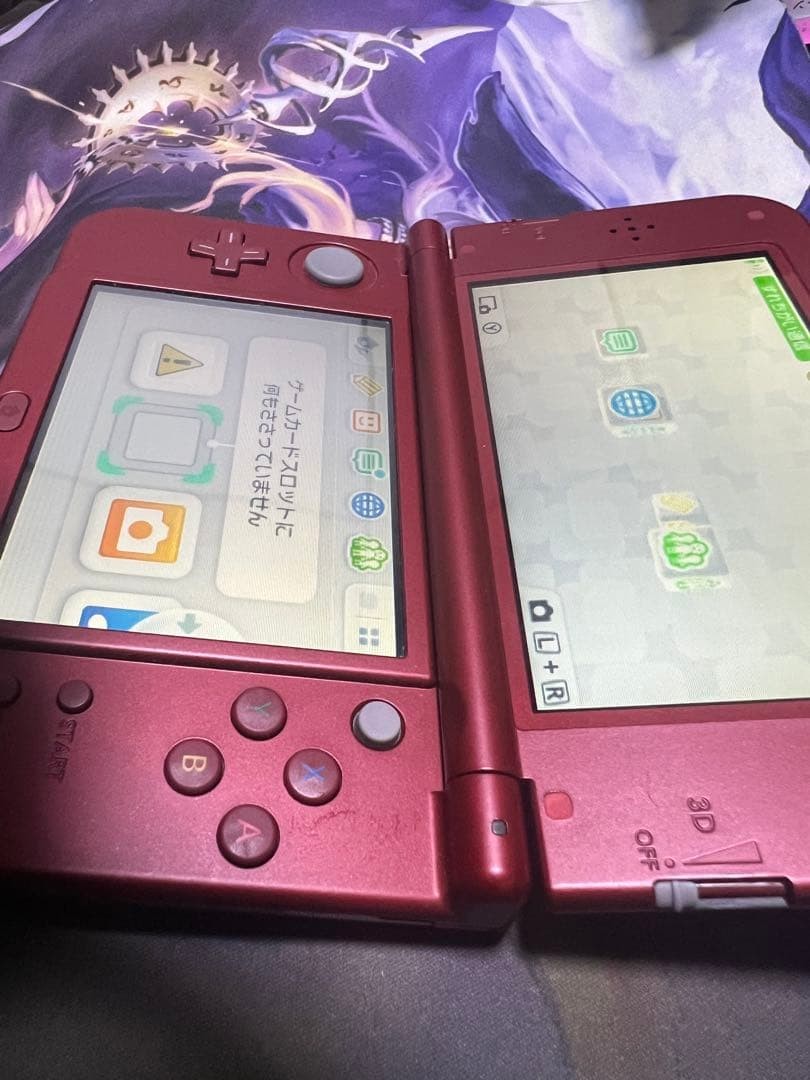 3DS/2DS/DS Nintendo3Ds Ll Metallic Red Body New3Dsll Japan