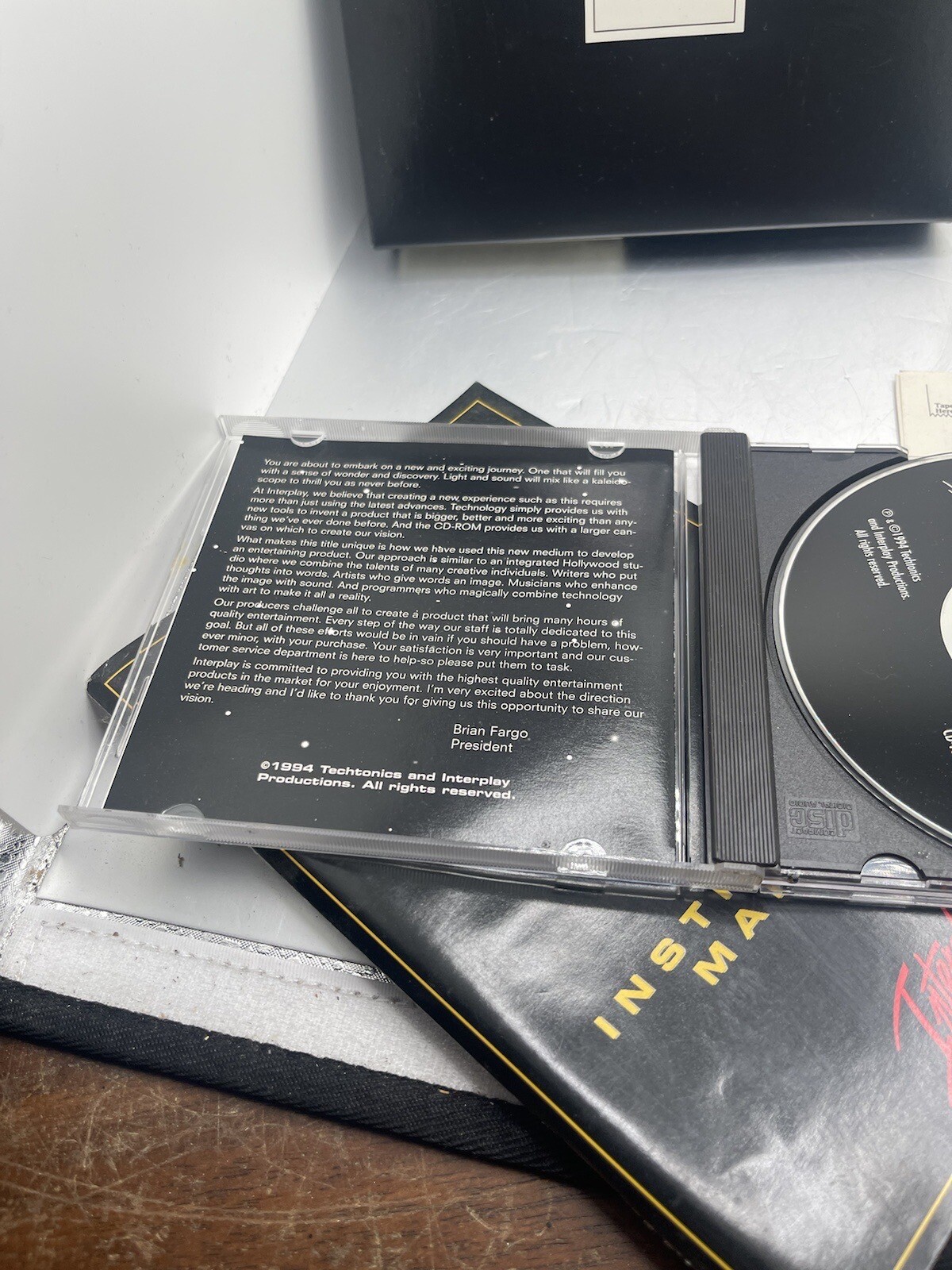 Star Reach PC Interplay CD Game CD ROM DOS Version