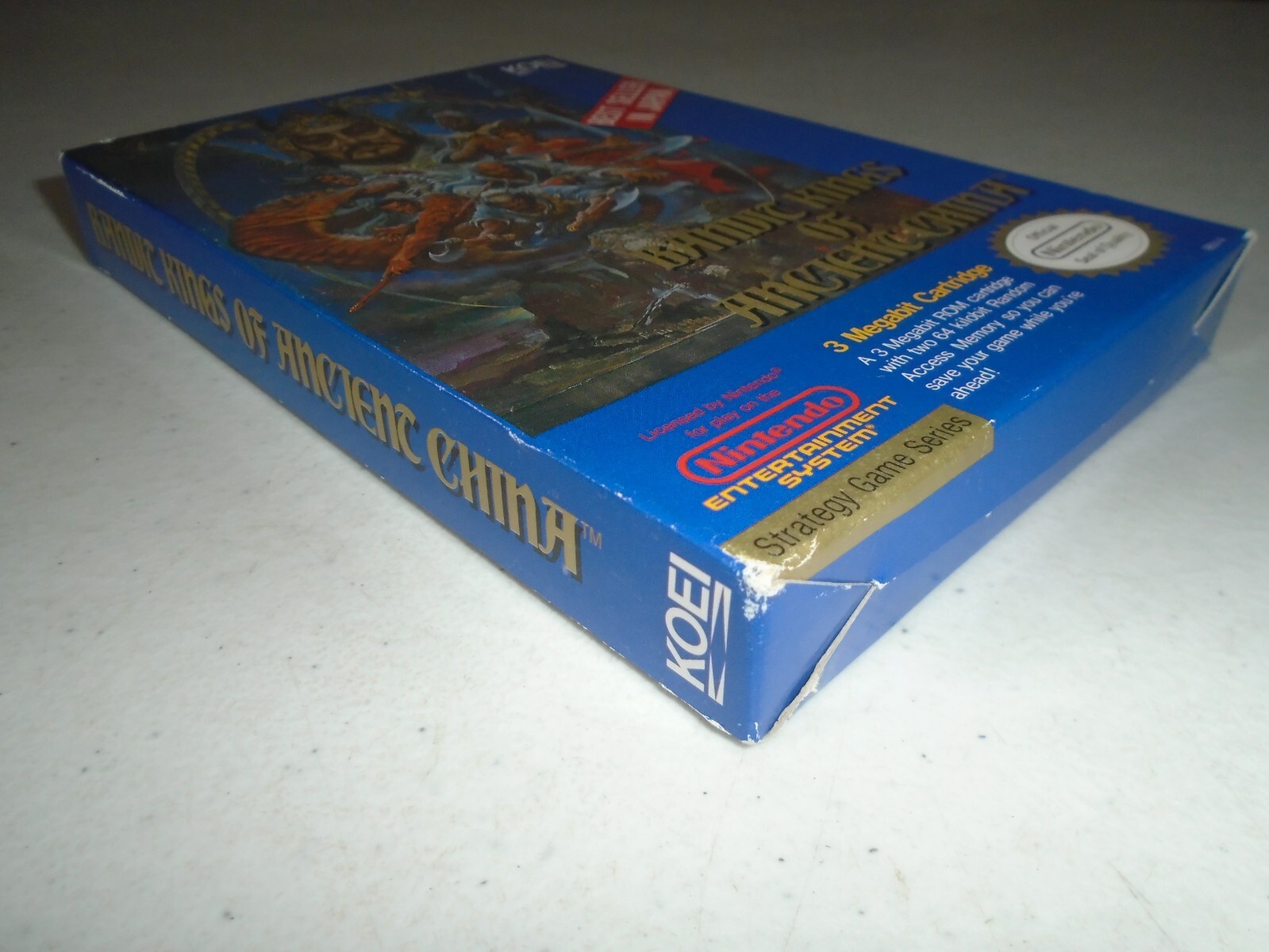 Bandit Kings of Ancient China BOX ONLY, foam & sleeve, NO GAME ☆☆ Nintendo NES