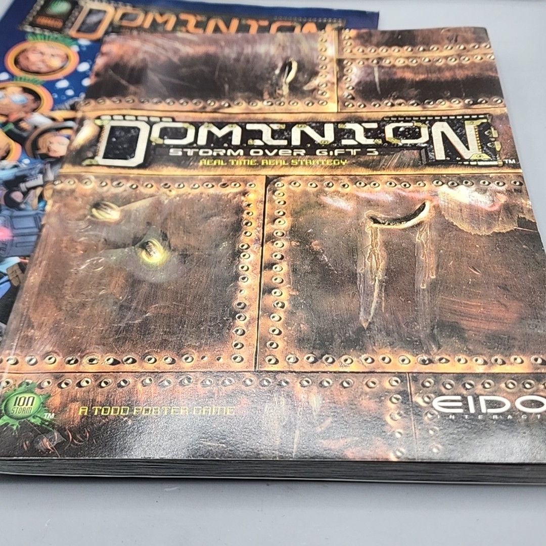 Dominion Storm Over Gift 3 DOS PC Game 1998 Eidos Ion Storm RARE Vintage