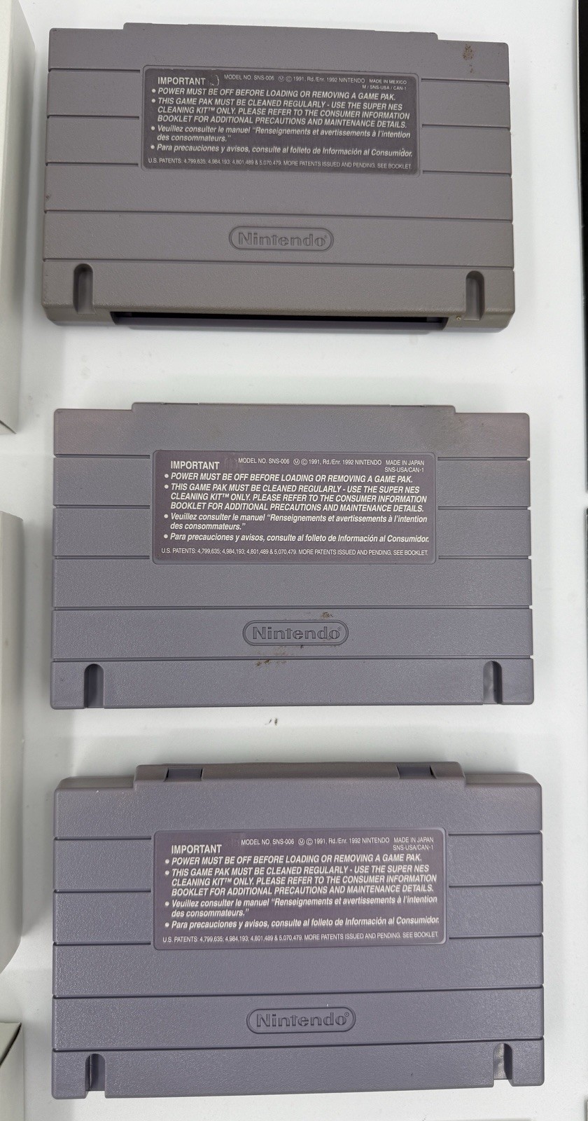 CIB Super Star Wars Trilogy SNES LOT Empire Strikes Return Jedi Fast Free Shipng