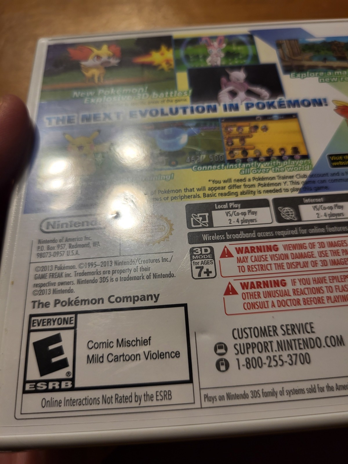Nintendo 3DS Pokemon X BRAND NEW FACTORY SEALED READ