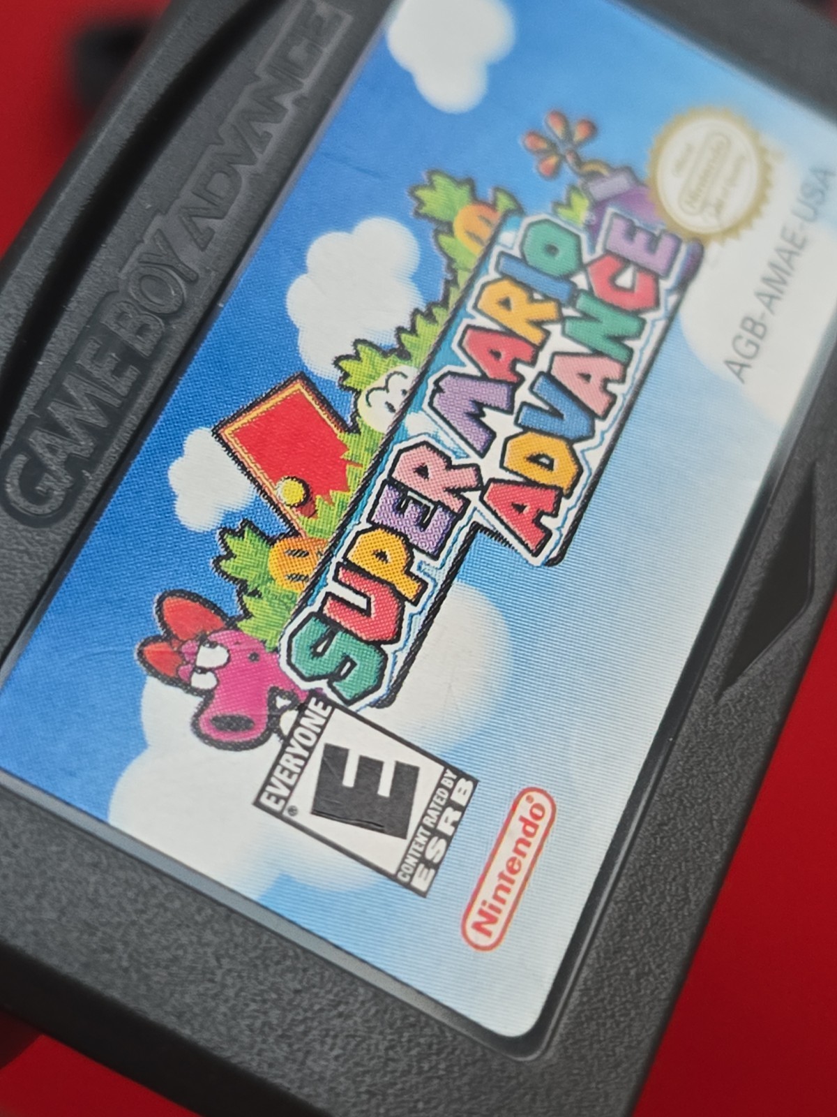 GBA Super Mario Advance Nintendo Game Boy Advance Authentic Saves