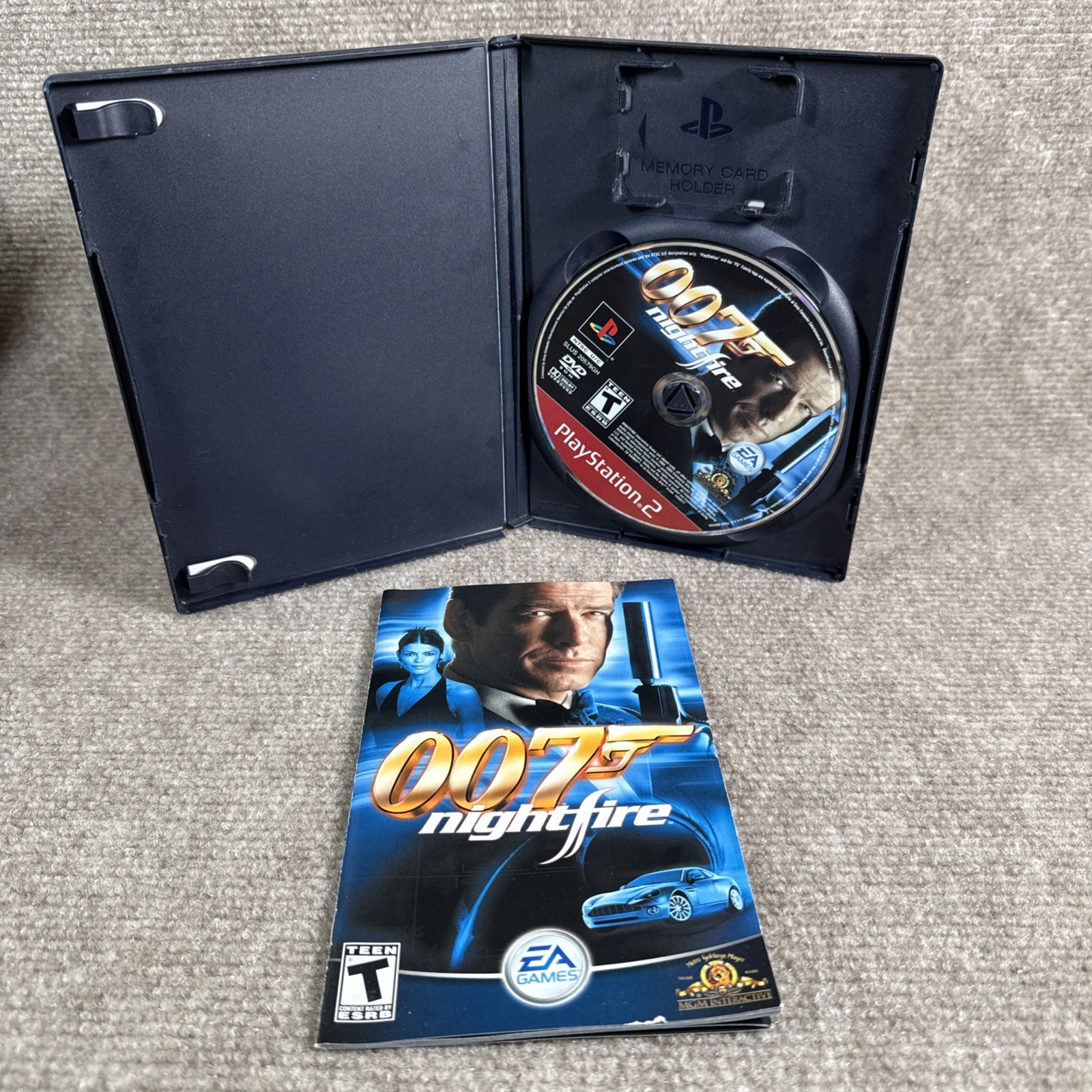 James Bond 007 Nightfire PS2 PlayStation 2 Complete CIB Adult One Owner Game
