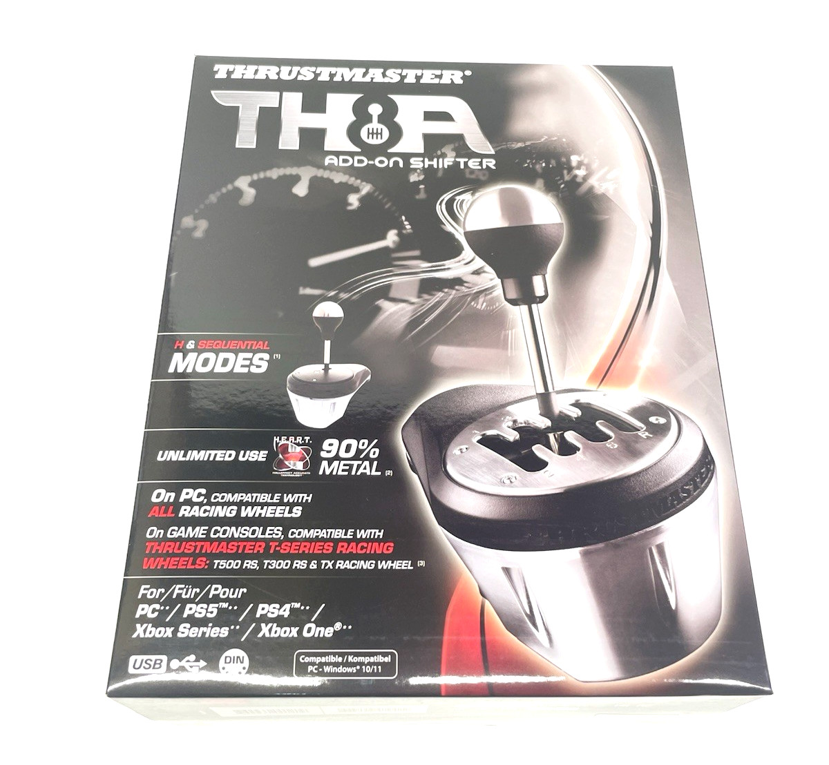Thrustmaster TH8A Multi-Platform Add-On Shifter for PC PS5 PS4 Xbox NEW NIB